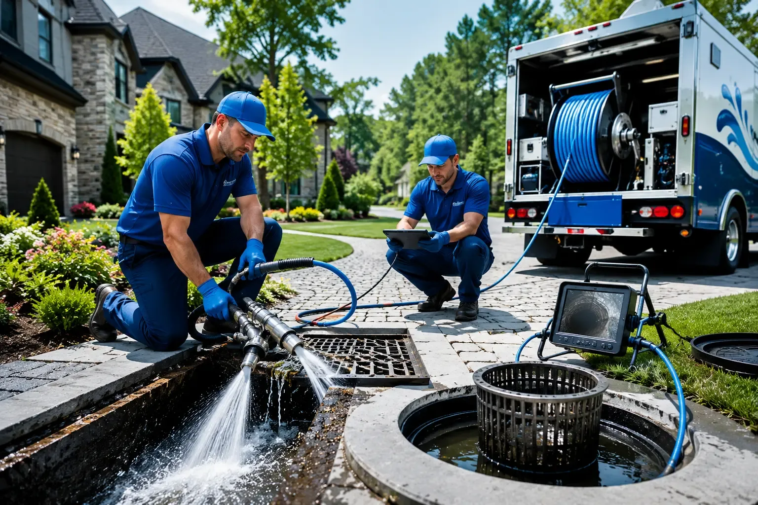 Local outdoor drain cleaning professionals in Argonne, WI